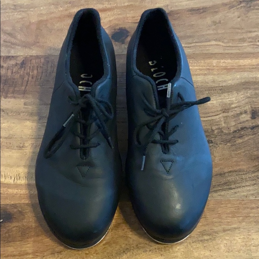 Bloch Mega black tap dance boys shoes size 5m